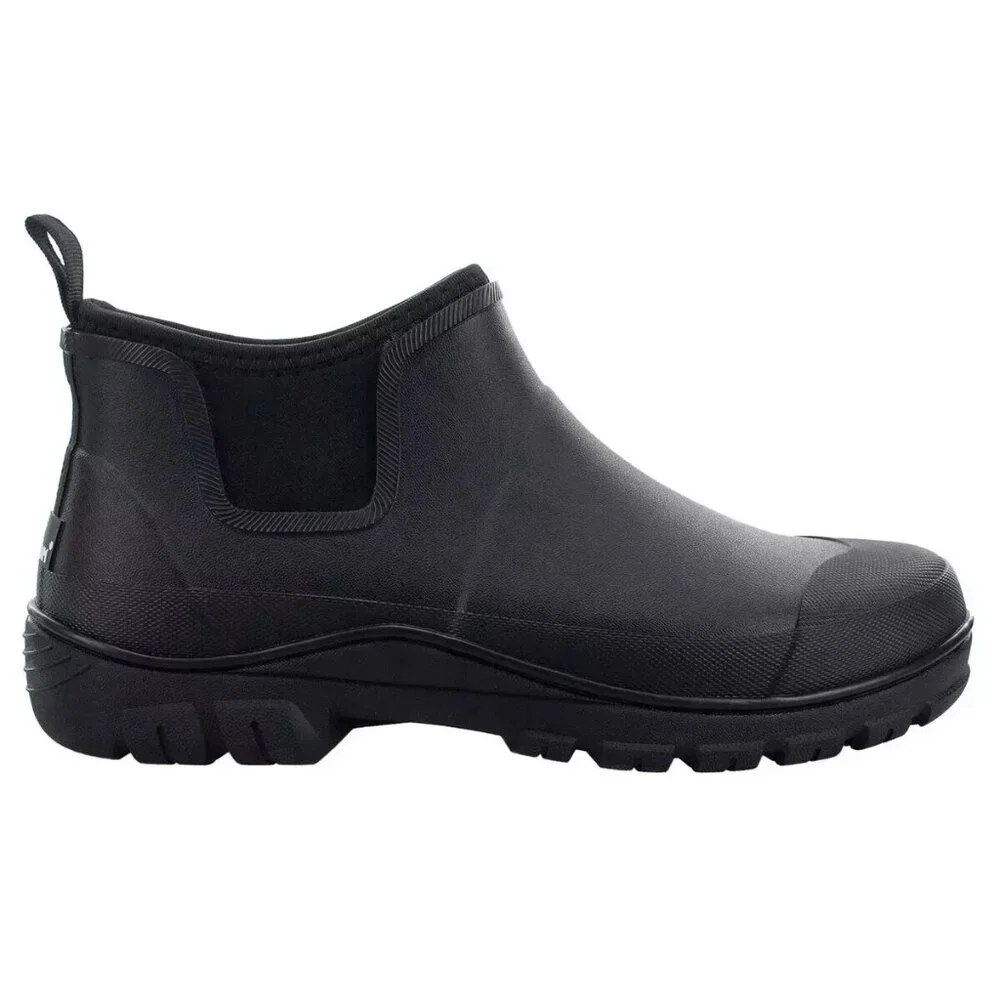 Staheekum Men's‎ Ankle Rain Boots Black